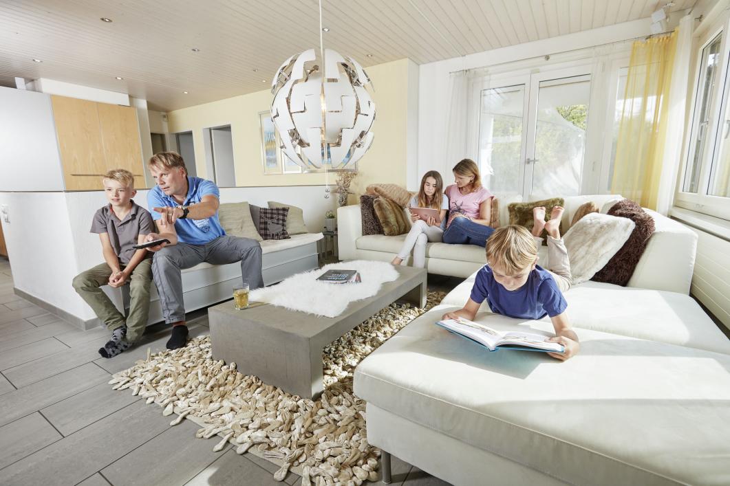 Les produits d'électricité AEW Comfort conviennent aux clients disposant d'appareils à forte consommation d'électricité (pompe à chaleur ou chauffage électrique).