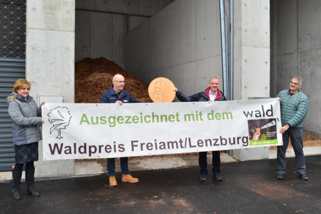 Die AEW erhält 2020 den Waldpreis