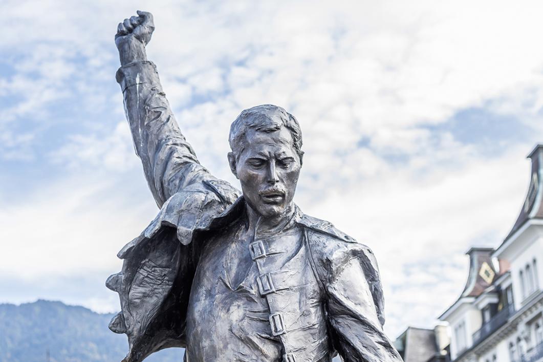 Freddie Mercury Statue Montreux