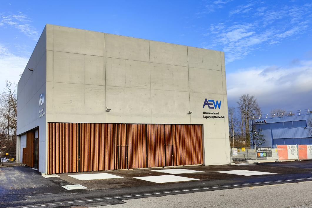 Neue Wärmezentrale «Chloosfeld» ist in Betrieb