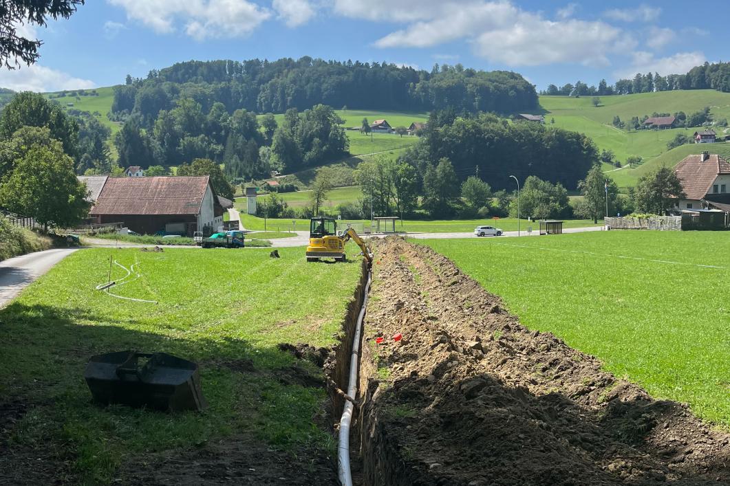 Verkabelung Freileitung