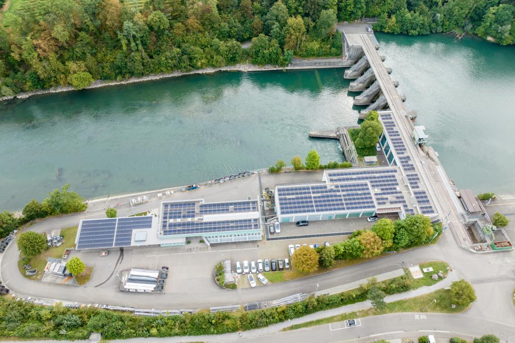 Centrale électrique AEW de Bremgarten-Zufikon et centre régional de Bremgarten