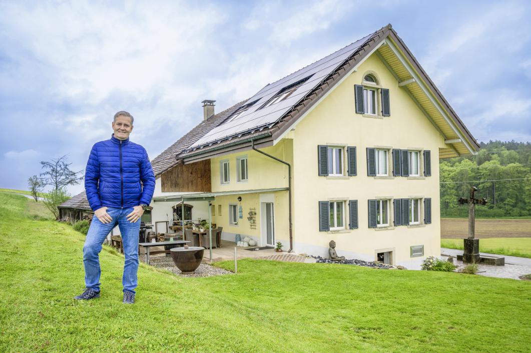 Christian Köck est satisfait du package "sans souci" AEW myHome