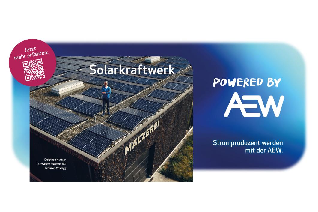 Centrale solaire - powered by AEW