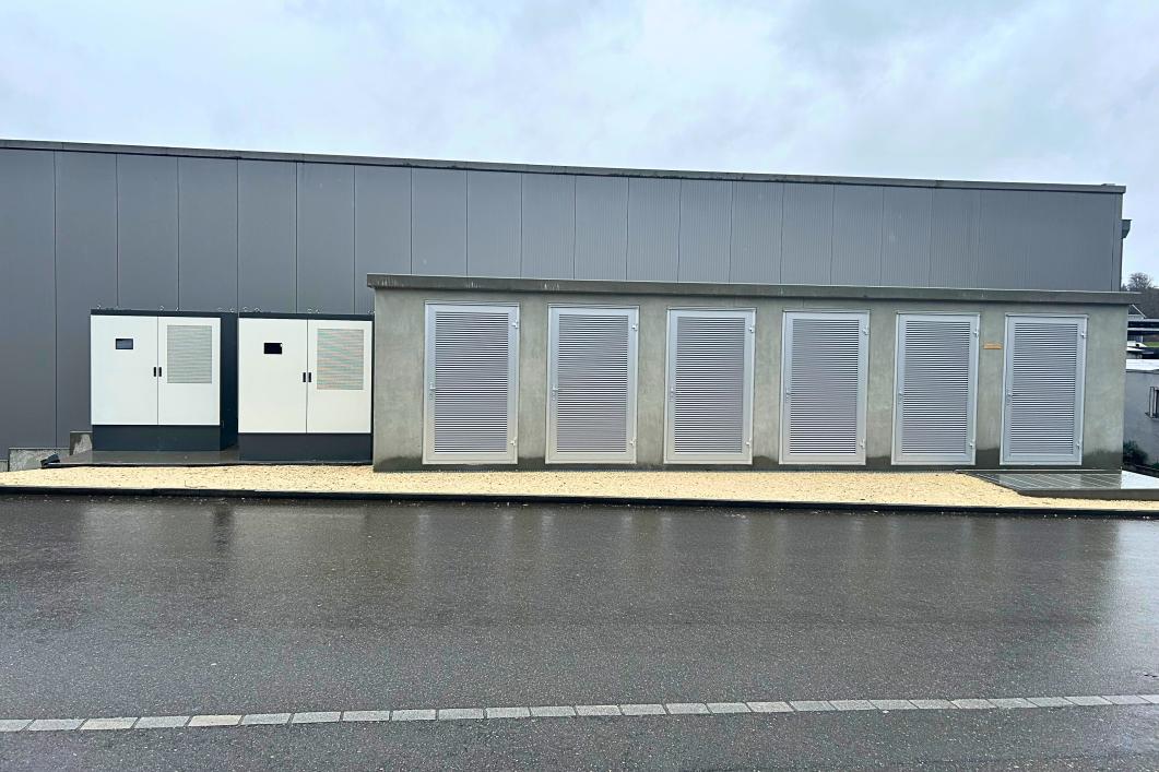 Station de transformation pour Wicki Transport