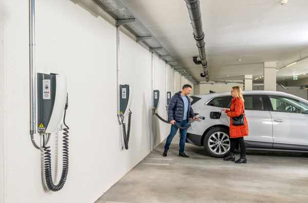 Bornes de recharge pour voitures électriques dans les immeubles collectifs 