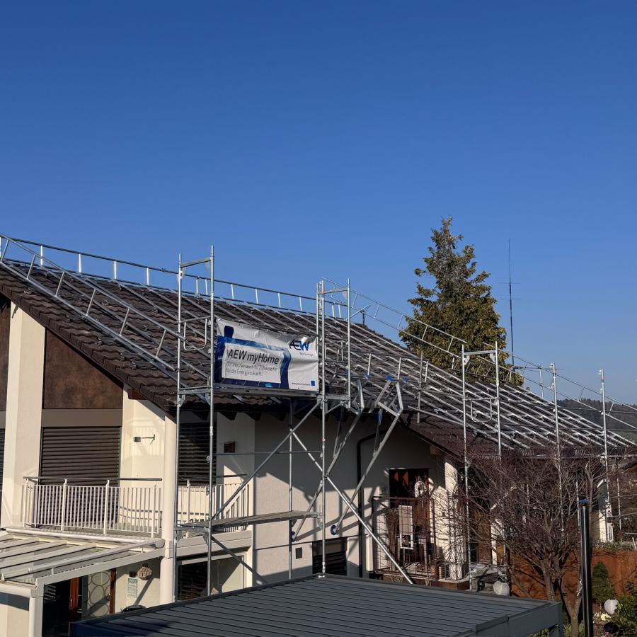 AEW myHome Referenz: Einfamilienhaus Holziken