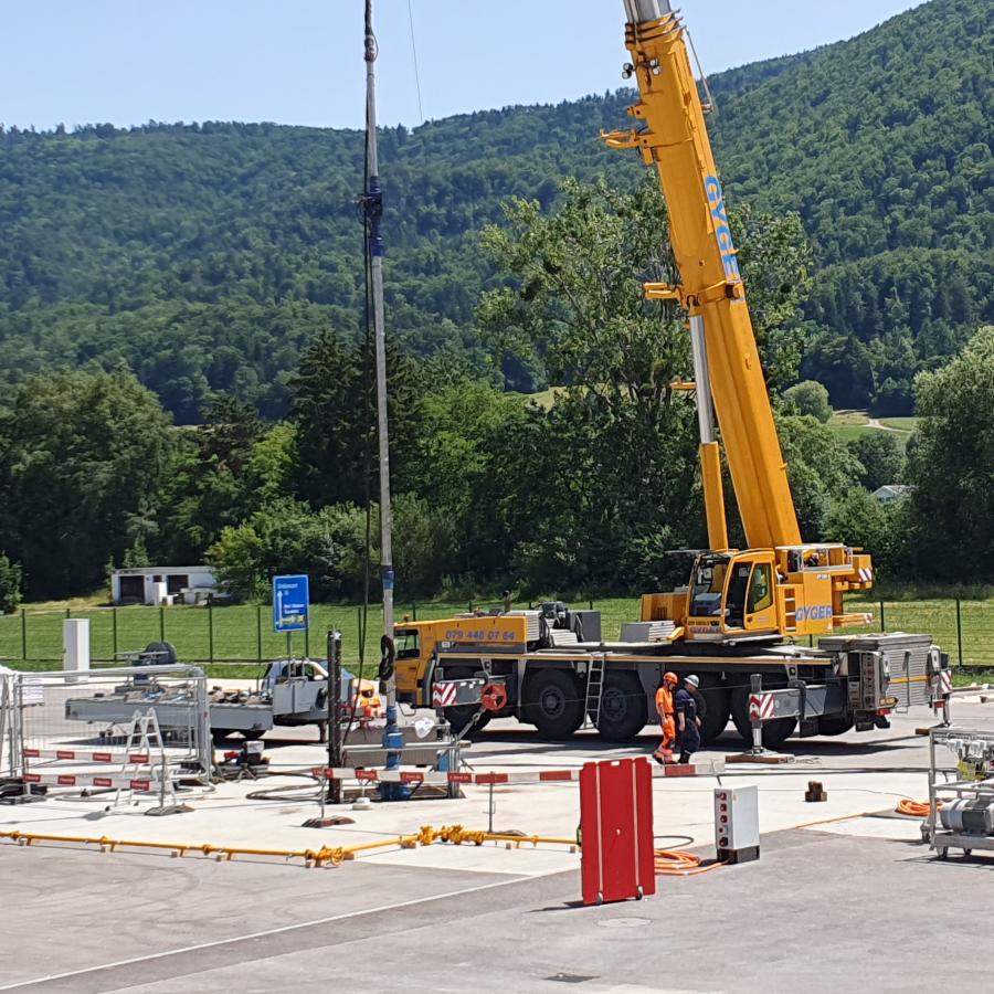 Foto zur Medienmitteilung «AEW investiert in Tiefengeothermie im Kanton Jura», Quelle: Geo Energie Jura